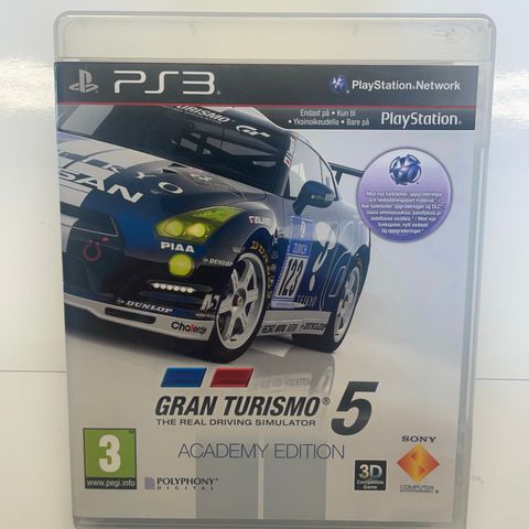 Gran Turismo 5 Academy Edition PS3