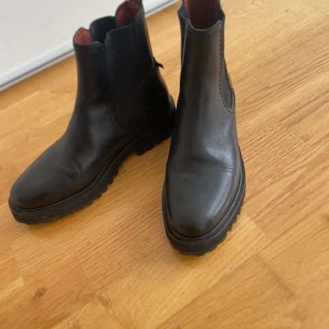 Chelsea Boots uten fór str 38,5 fra Marc O’Polo nesten ubrukt