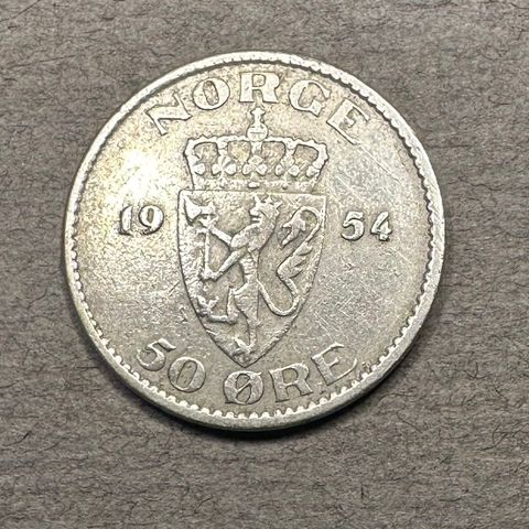 50 øre 1954 (2906 AN)