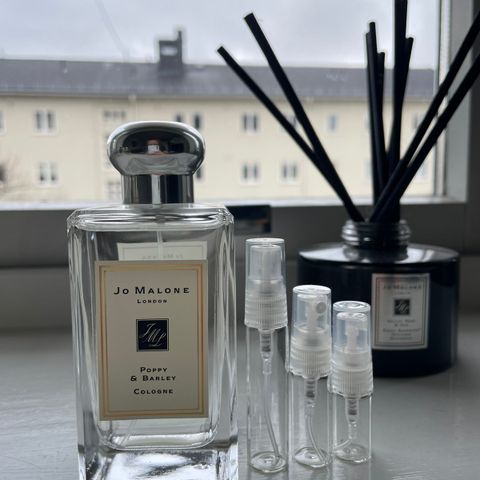 Jo Malone Poppy & Barley - Parfymeprøver/dekanter