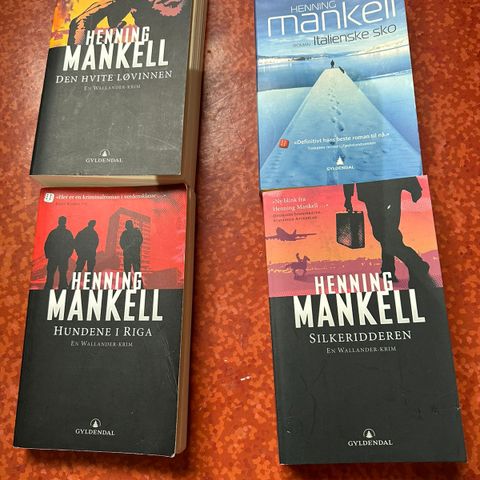 Henning Mankell bøker