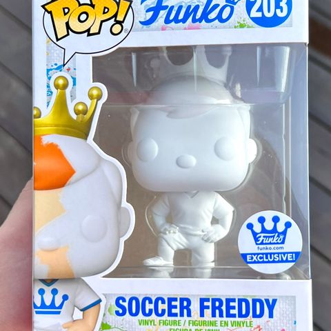 Funko Pop! Soccer Freddy Funko (DIY) (203) Excl. to Funko-Shop