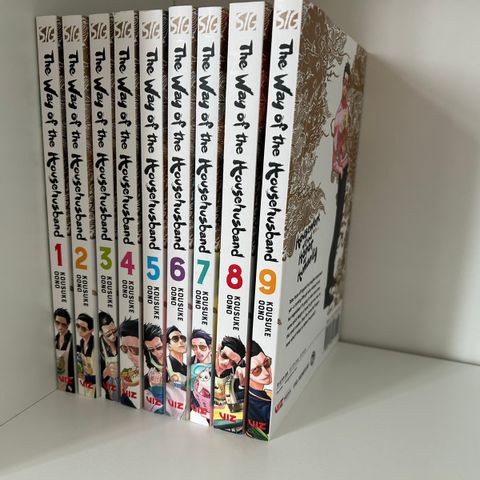 The way of the househusband Manga1-9