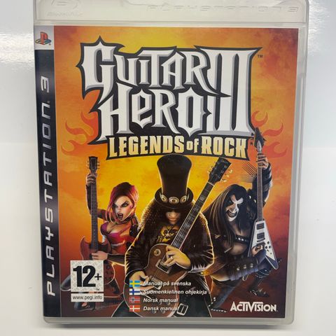 Guitar Hero 3 Legends of Rock PS3