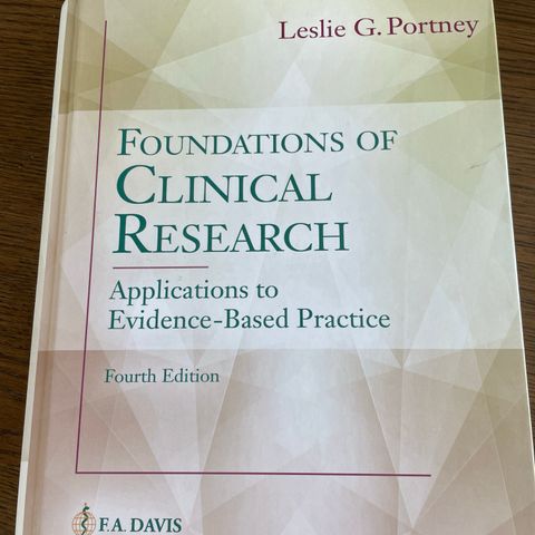 Foundations of clinical research - Leslie G. Portney