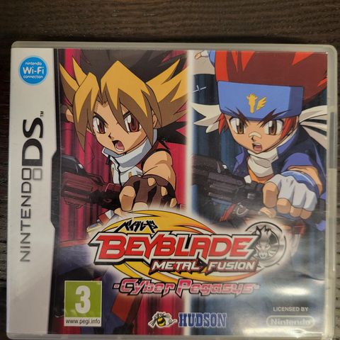 Beyblade Metal Fusion DS spill
