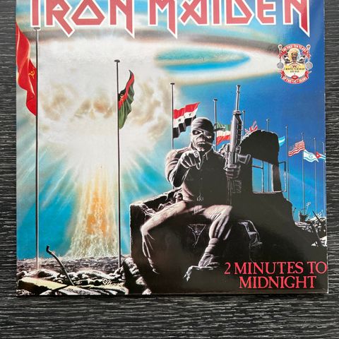 LP- Iron Maiden (dobbel Maxisingel)