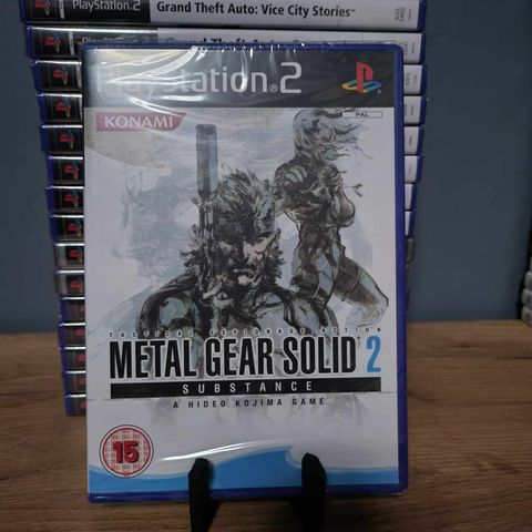 Metal Gear Solid 2 Substance - Factory sealed ps2