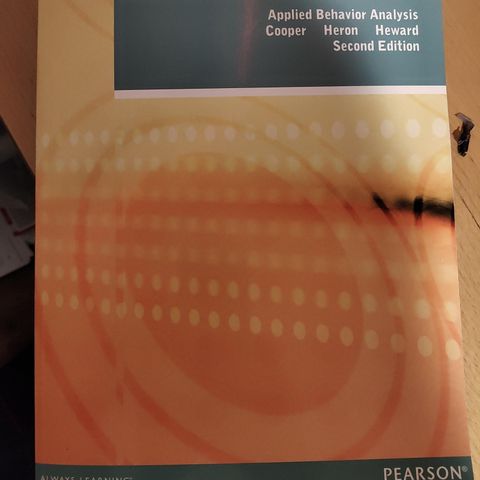 Applied behavior analysis 2. Edition