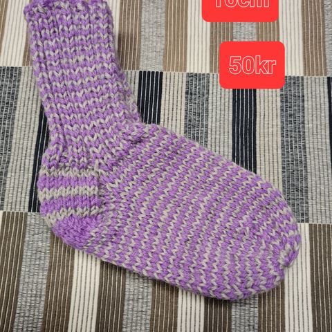 Hjemme strikket sokker