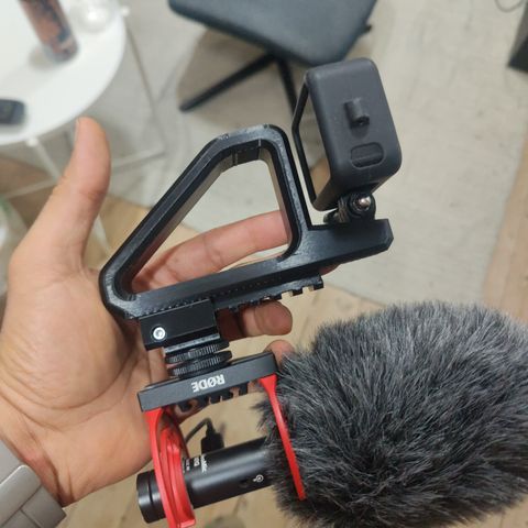 Small and compact "røde" all action camera rig (see info)