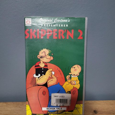 Skipper'n 2 på VHS