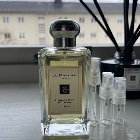 Jo Malone Honeysuckle & Davana - Parfymeprøver/dekanter