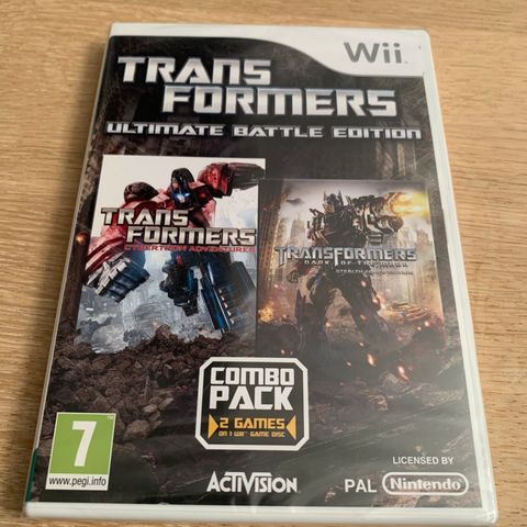 Nytt Transformers Ultimate Battle Edition Nintendo Wii