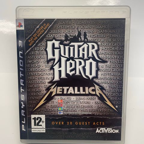 Guitar Hero Metallica PS3