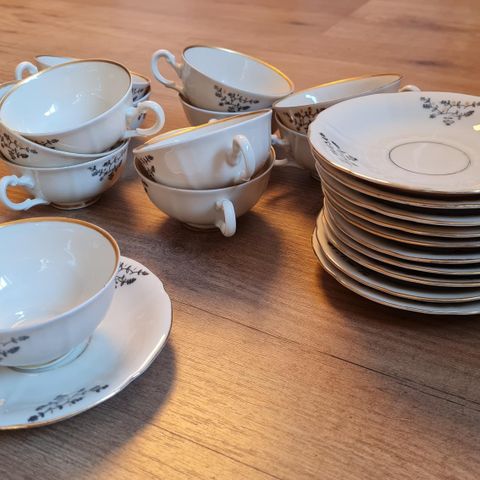 Kaffeservise fra Karlskrona Porcelain