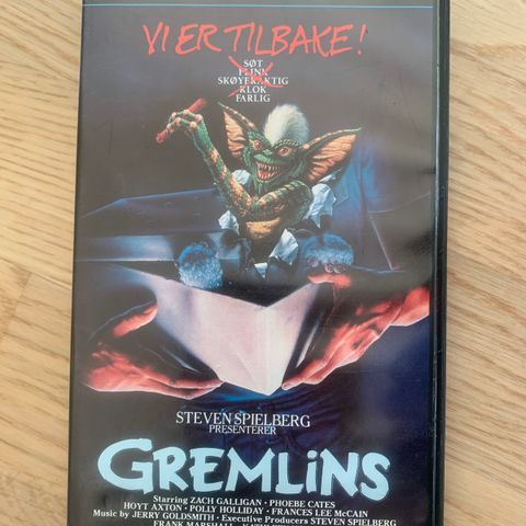 VHS GREMLINS i god stand