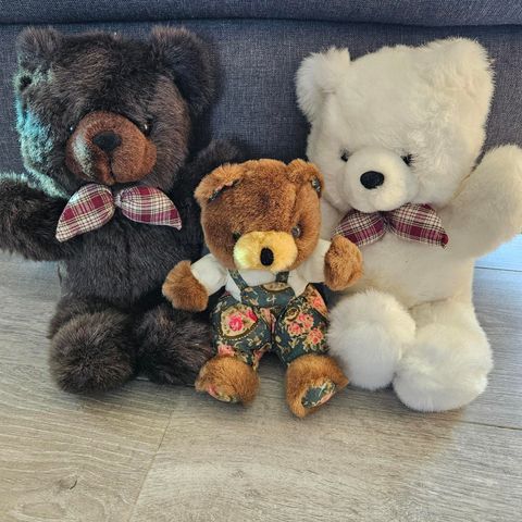 3 bjørner/bamser selges rimelig