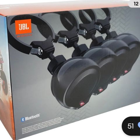 JBL Høyttaler system 4 kanal Bluetoot