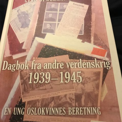 Gerd Øfwerman Diesen Dagbok fra andre verdenskrig 1938-1945