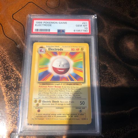 Electrode 1999 PSA 10