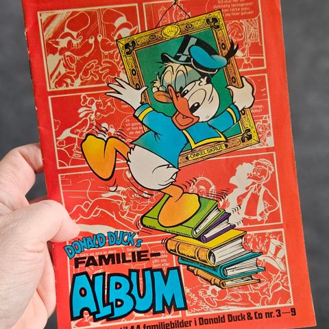 Donald Duck's Familiealbum (album inkl kort), bilag fra Donald Duck & Co 1983