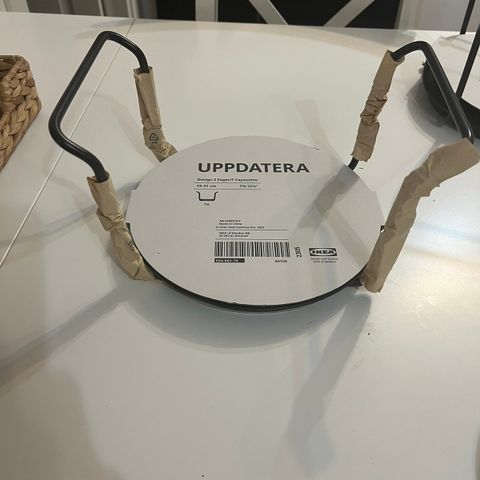 Tallerkenstativ, antrasitt, 19-31 cm - UPPDATERA IKEA