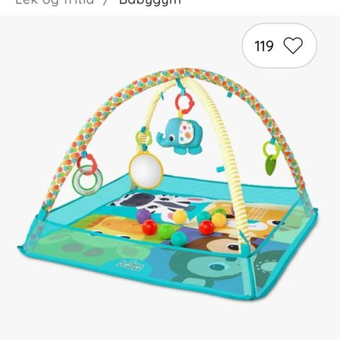 Babygym uten tilbehør