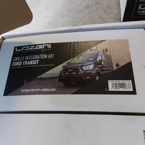 Lazer monteringskit til Ford Transit