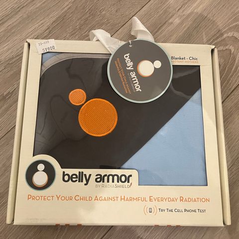 Belly Armor - pledd mot stråling - NY