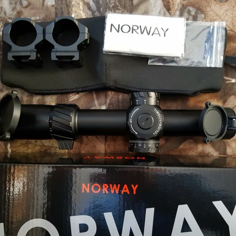 34mm Tube Quick Shoot 1-10×28i. Norway Scopes