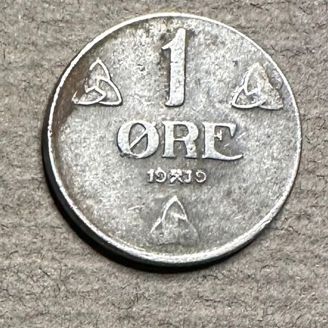 1 øre 1919 jern  (2925 AN)