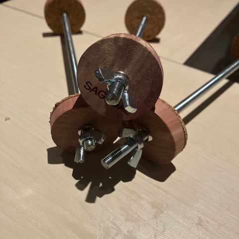 Spool clamps (gitarklemmer)
