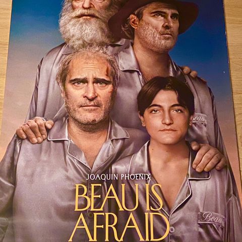 Beau Is Afraid 2023 Filmplakat! Ekte Fra kinoen!