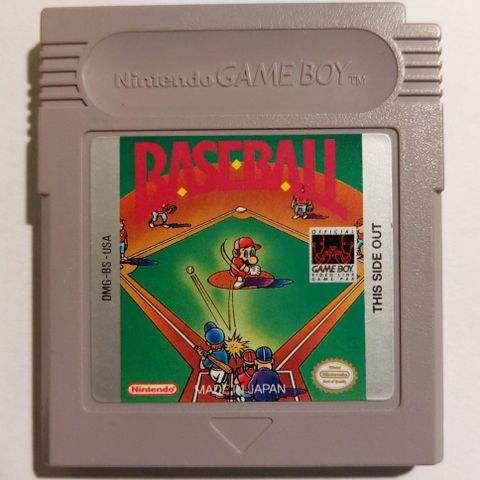 "BASEBALL" til Nintendo Game Boy DMG-01