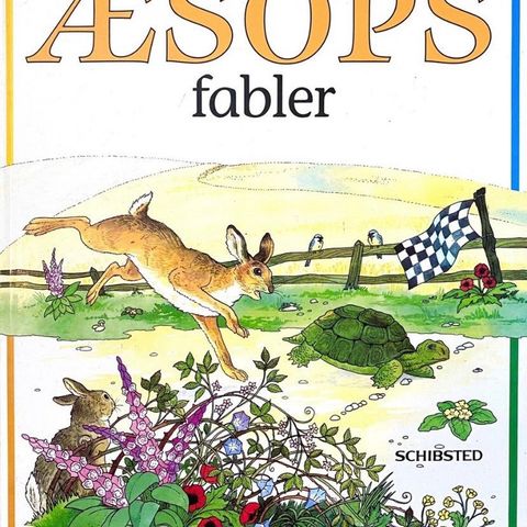 108 fabler. Barnebøker klassiske. Æsops fabler