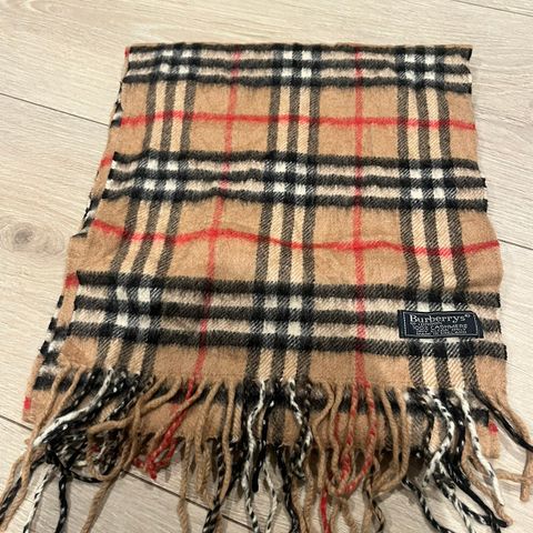 Burberry Skjerf Vintage (100% Cashmere)