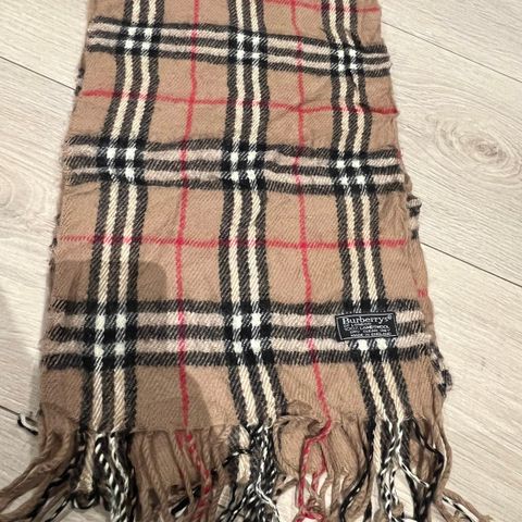 Burberry Skjerf Vintage (100% Lambswool)