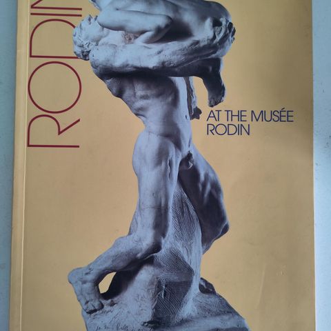 Rodin. At the Musée Rodin. Kunstbok