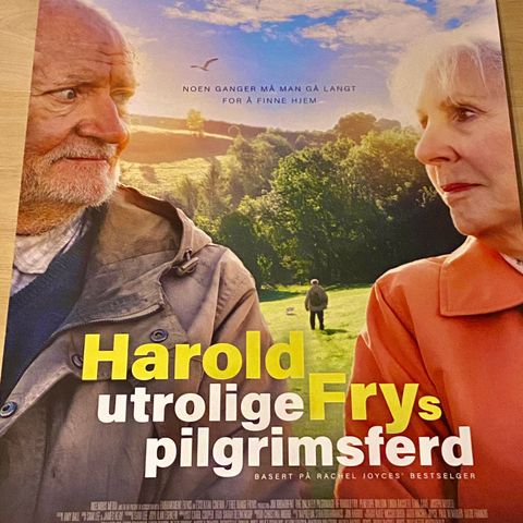 Harold Fry’s Utrolige Pilgrimsreise Filmplakat!