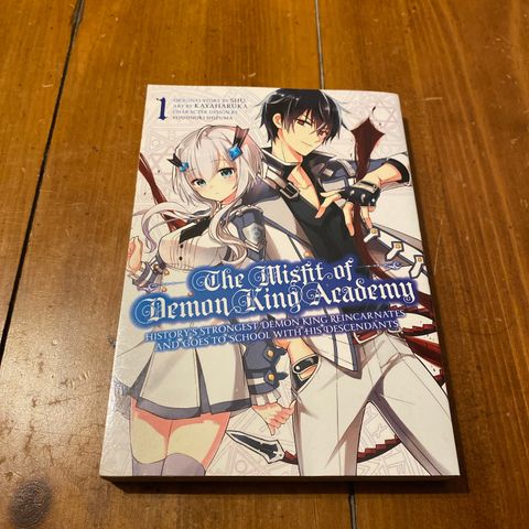 The Misfit of Demon King Academy 1, Manga