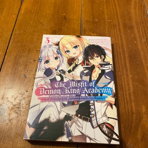 The Misfit of Demon King Academy 3, Manga