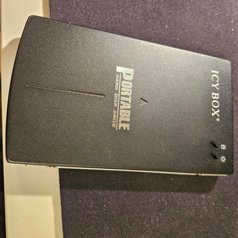 Icy Box 2.5" ATA USB - portabelt kabinett