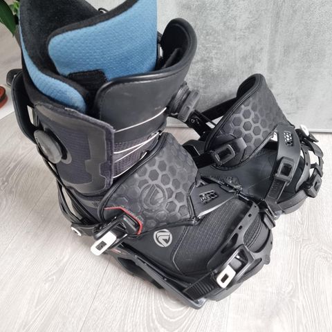 Flow snowboard støvler 45,5  med bindings