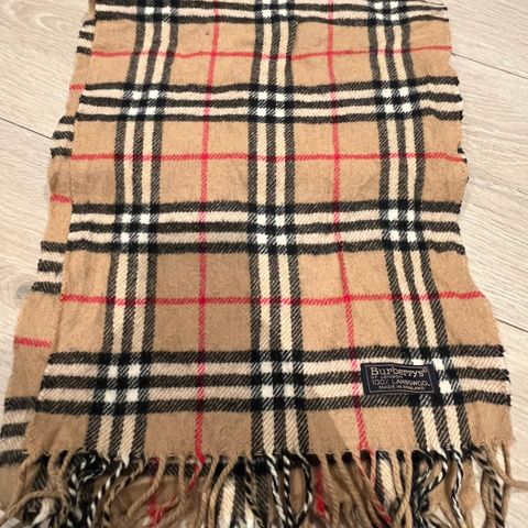 Burberry Skjerf Vintage (100% Lambswool)