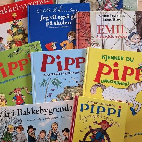 Barnebøker / billedbøker av Astrid Lindgren