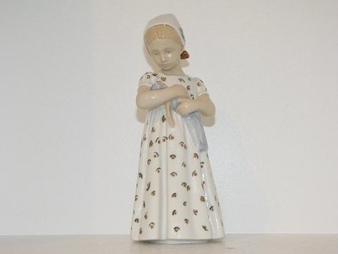 Figur Bing&Grøndal – ”Mary, Pige med Dukke”-  Mod.nr 1721