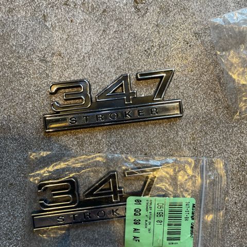 Stroker 347 emblem.