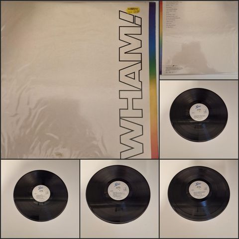 WHAM / THE FINAL 1986 - VINTAGE/RETRO LP-VINYL DOBBEL (ALBUM)