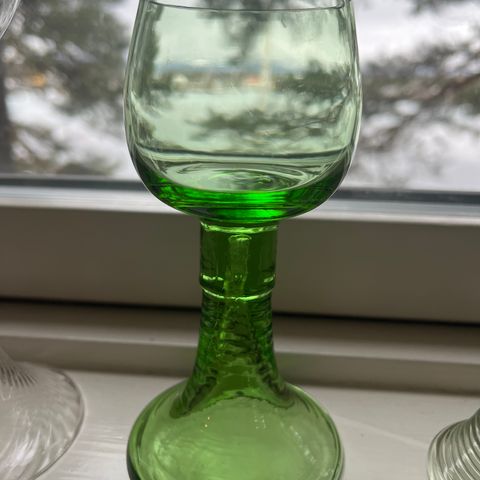 2 klenodier - gamle glass